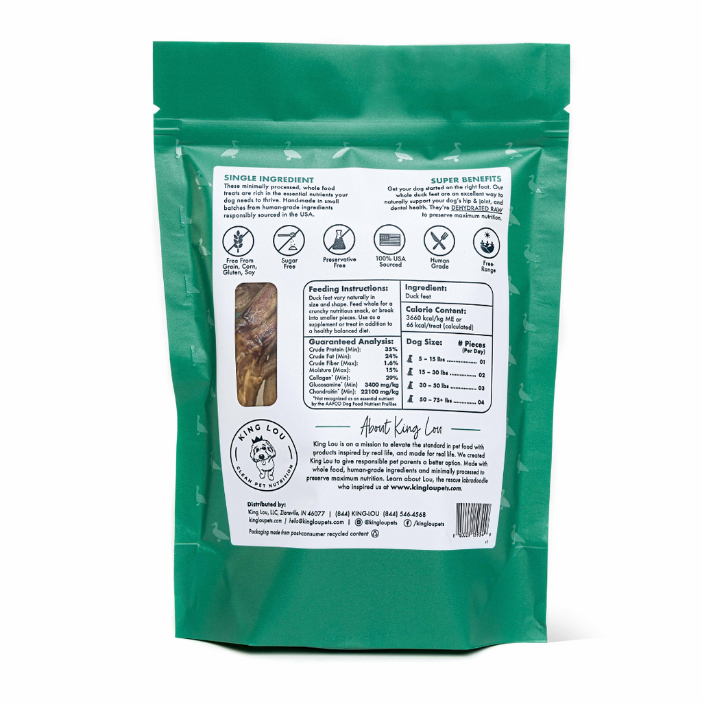 Whole Duck Feet Dog Treats product image 6