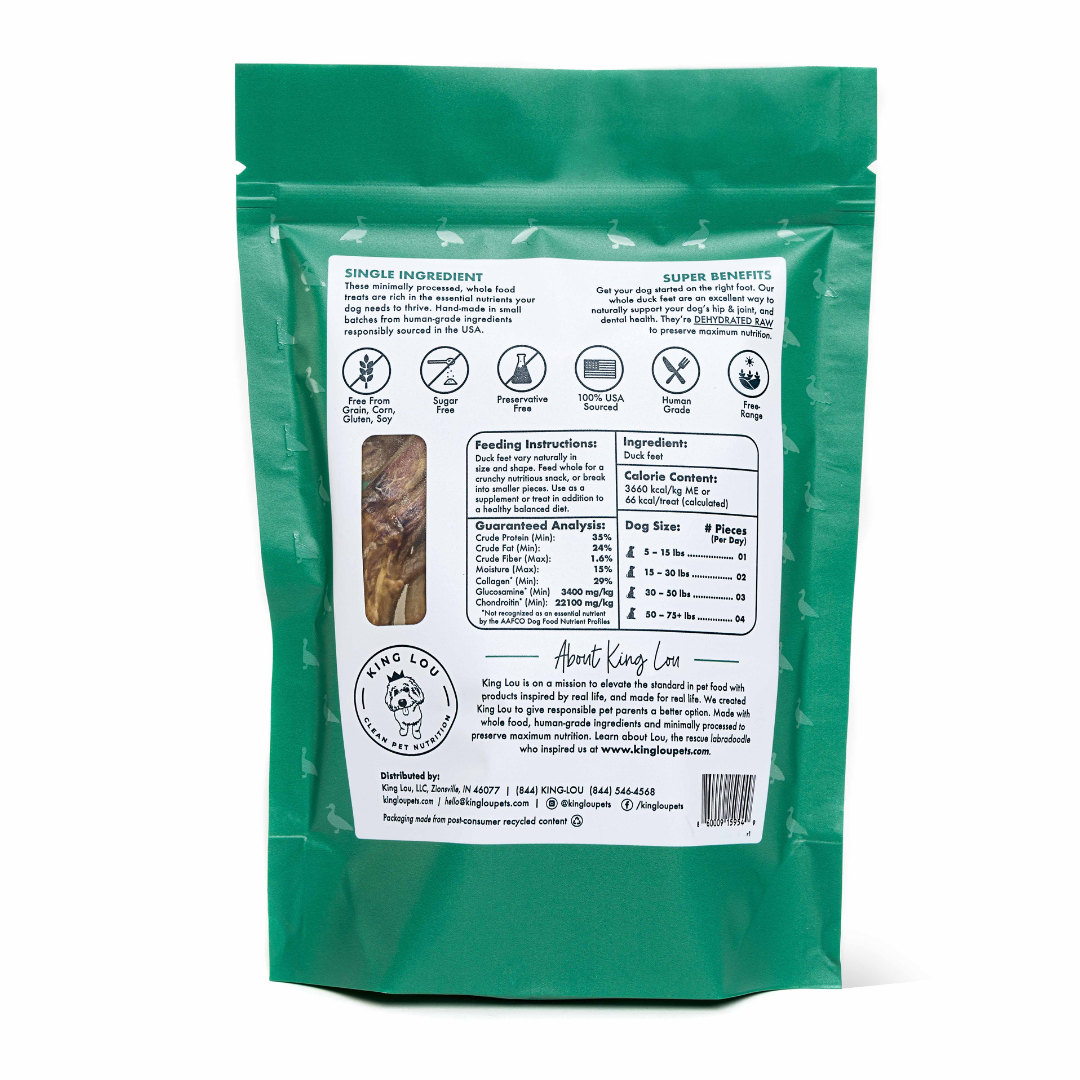 Whole Duck Feet Dog Treats product image 6