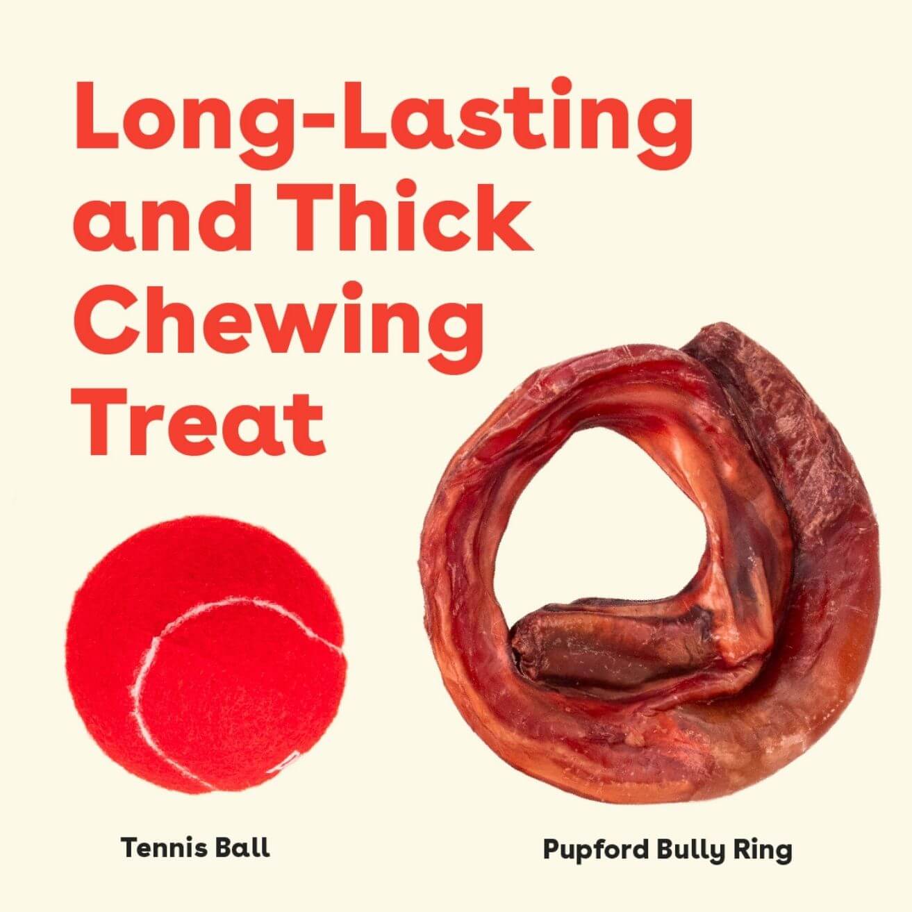 Natural Beef Bully Ring Dog Chews product image 5