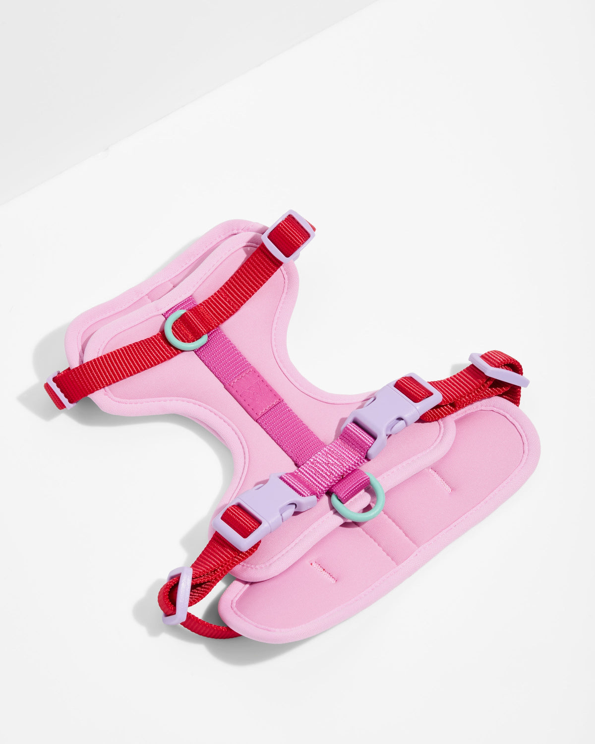 Cushioned No-Pull Dog Harness, Bubblegum / XS