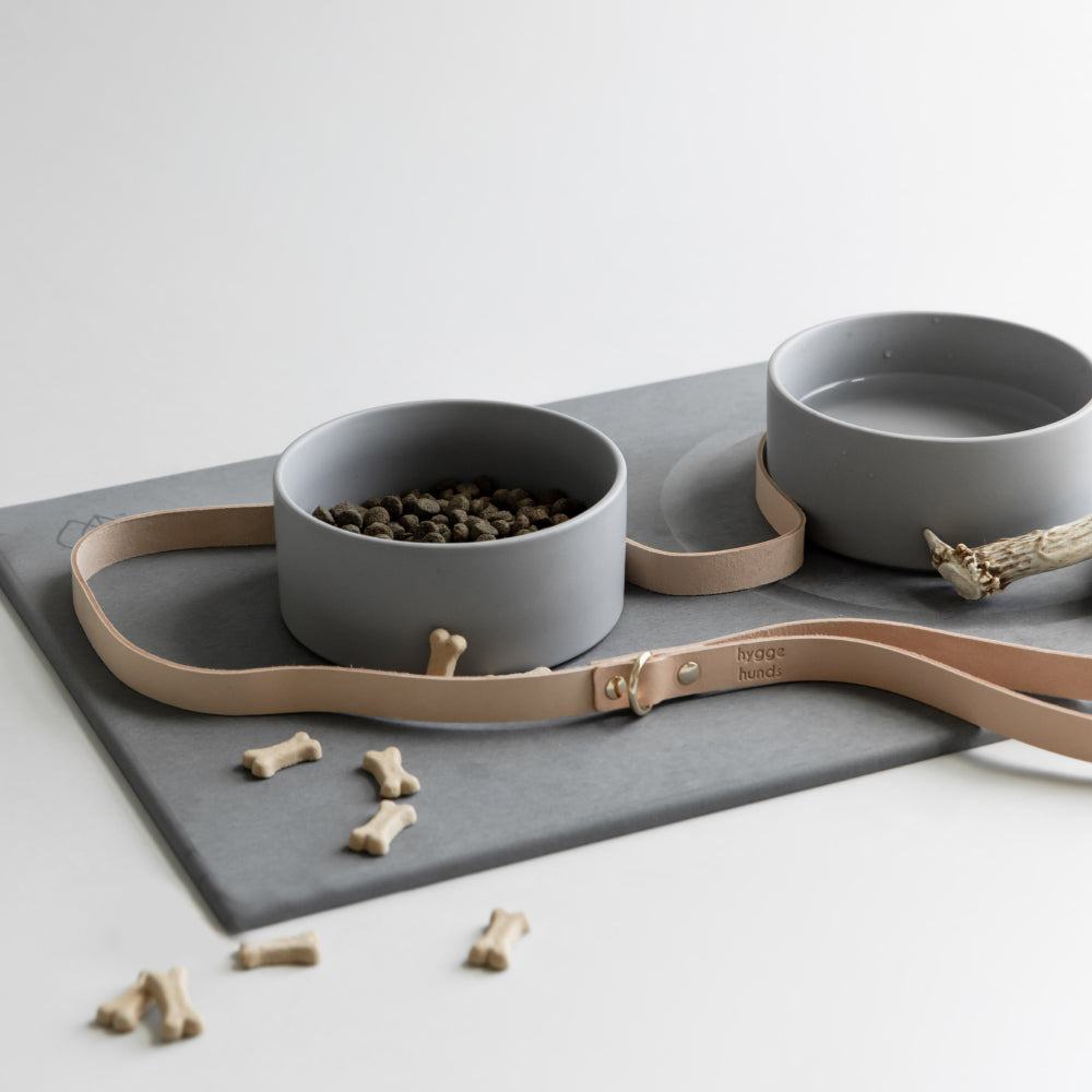 Stone-Base Dog Bowl Set Default Title