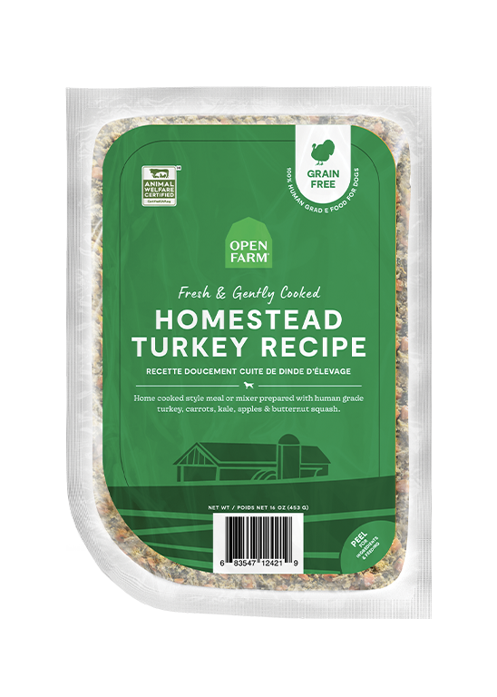 Gently Cooked Turkey Dog Food 16 oz