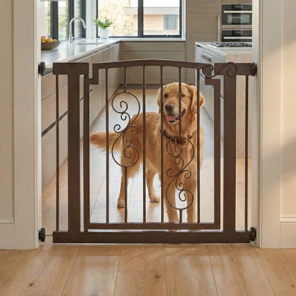Decorative Wrought Iron Dog Gate product image 4