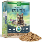 Natural Pine Pellet Cat Litter, 8 lb