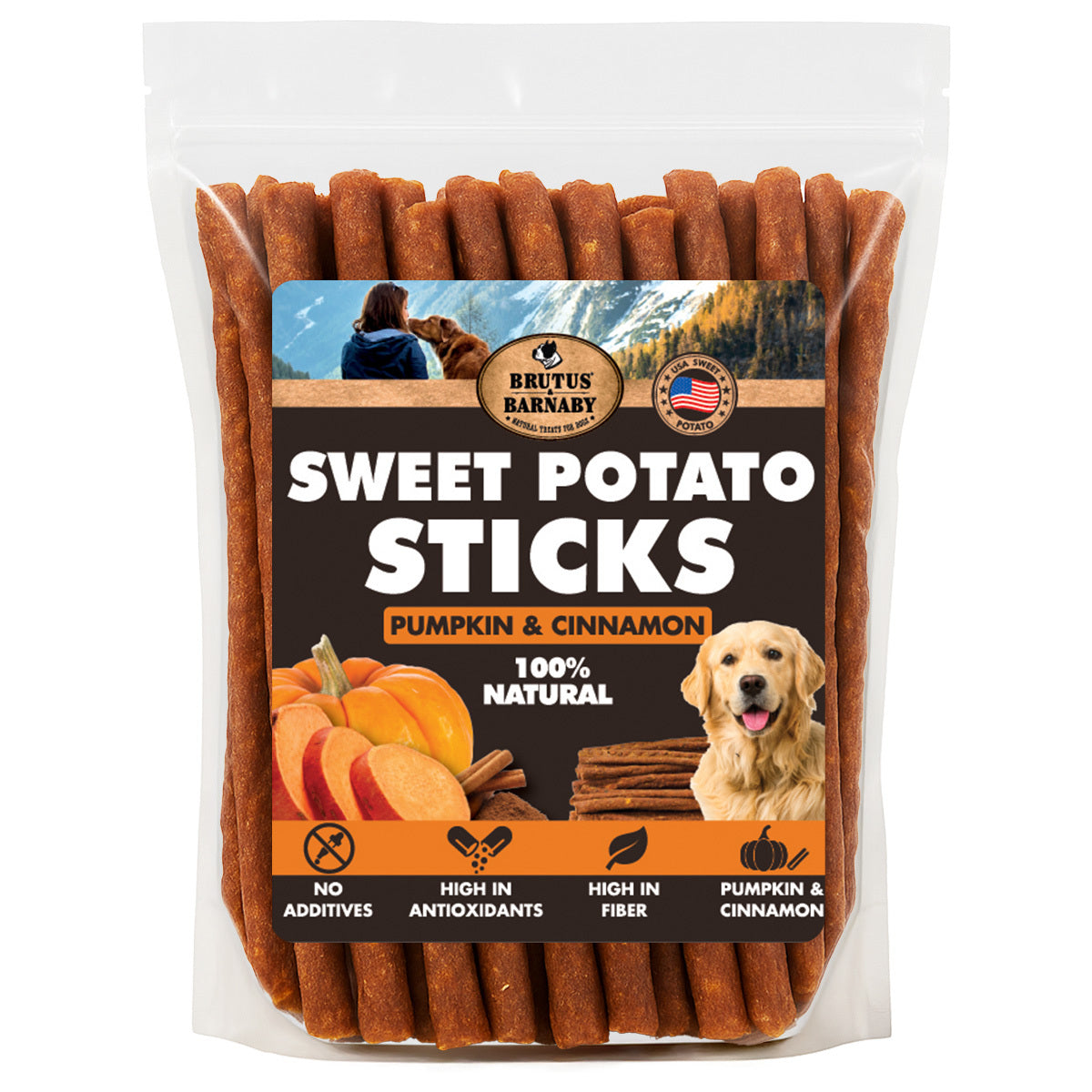 Sweet Potato Stick Dog Treats product image 1