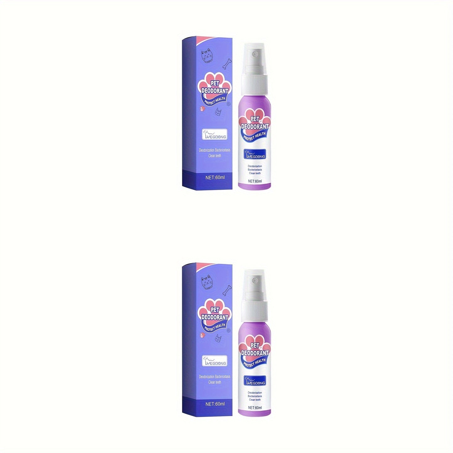 Pet Dental Spray for Dogs & Cats – Teeth Cleaning & Bad Breath Freshener, No-Brush Oral Care Spray for Plaque & Tartar Control, Safe Daily Use