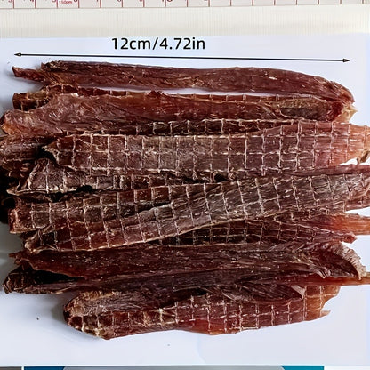 Duck Jerky Dog Chews Real Meat High Protein Low Fat Long-Lasting Dental Treats for Small Medium Large Dogs Training Reward Easily Digestible 150g