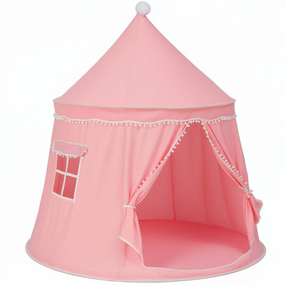 Pop-Up Dome Pet Tent for Large Cats - Automatic Instant Setup Outdoor Indoor Cat Tent House, Available Basic or Deluxe with Mat Star Lights & Flag, Portable No-Assembly Pet Shelter, Patio Garden Use