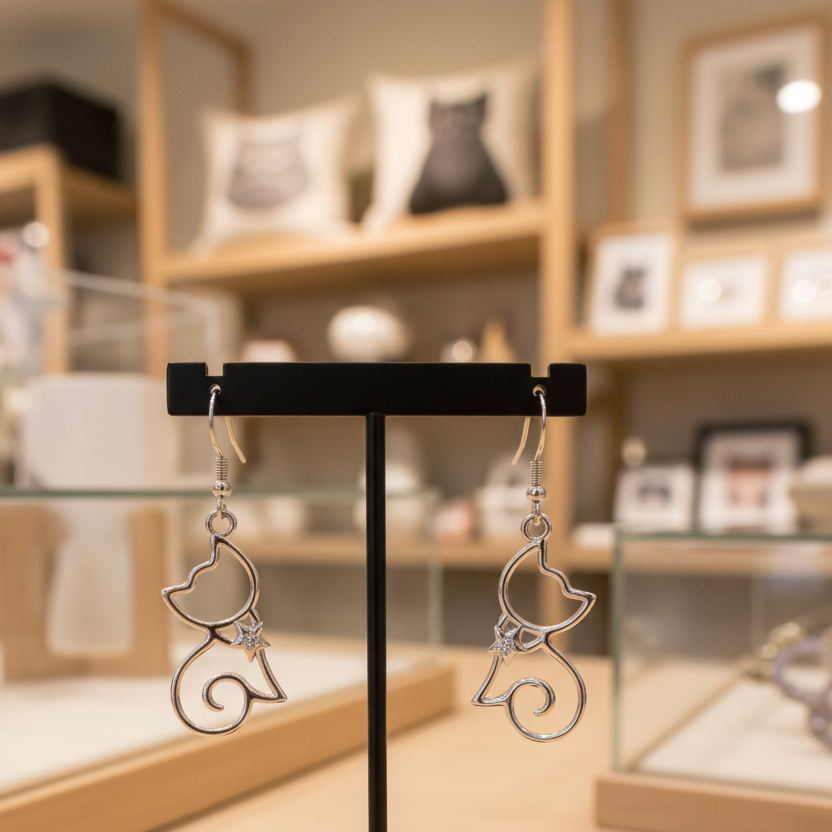 Cat Earrings product image 1