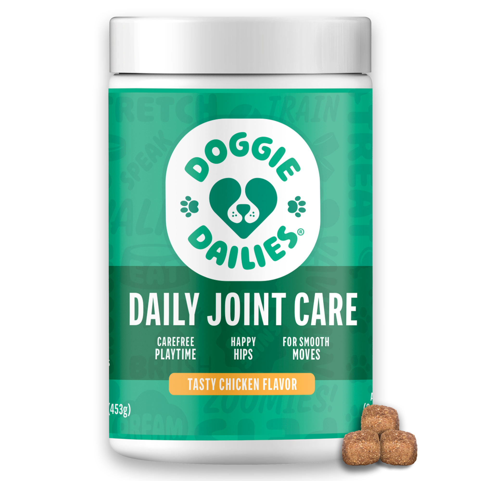 Glucosamine Joint Support Soft Chews for Dogs, Chicken - 225 Chews