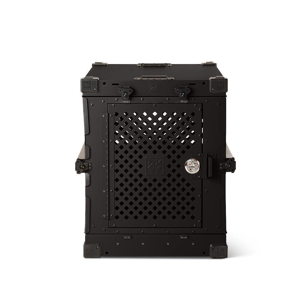 Collapsible Hard-Sided Dog Crate, 24" / Black