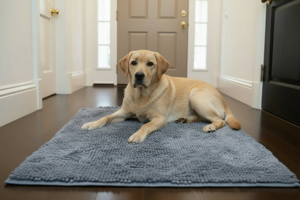 Grey Absorbent Dog Door Mat product image 1