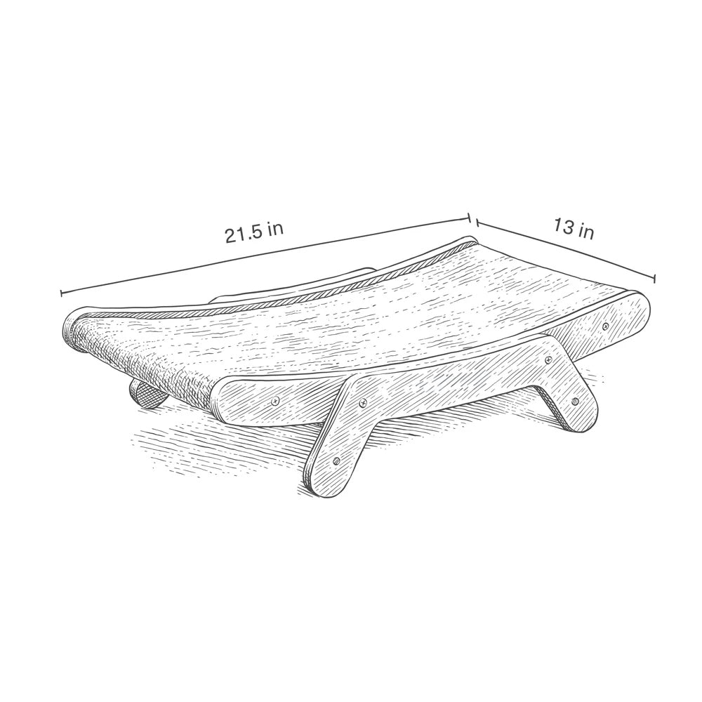 Adjustable Pinewood Cat Scratcher product image 6