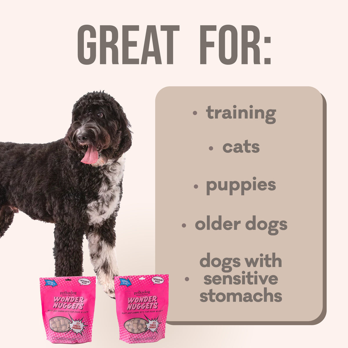 Polkadog Wonder Nuggets Turkey & Cranberry product image 3