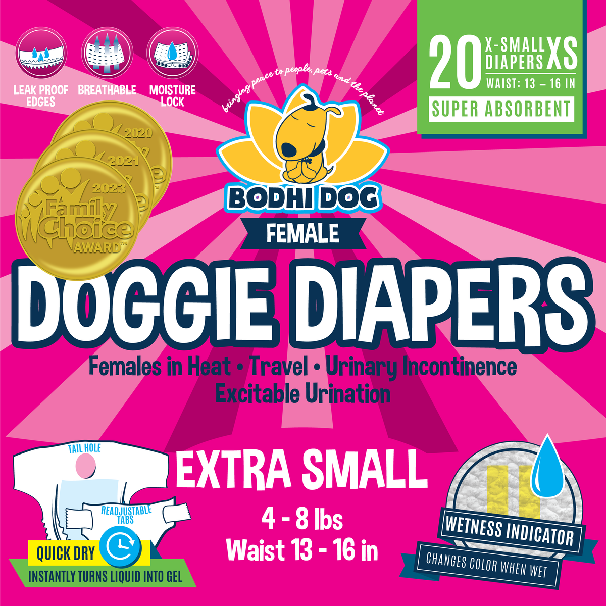 Female Dog Diapers product image 1