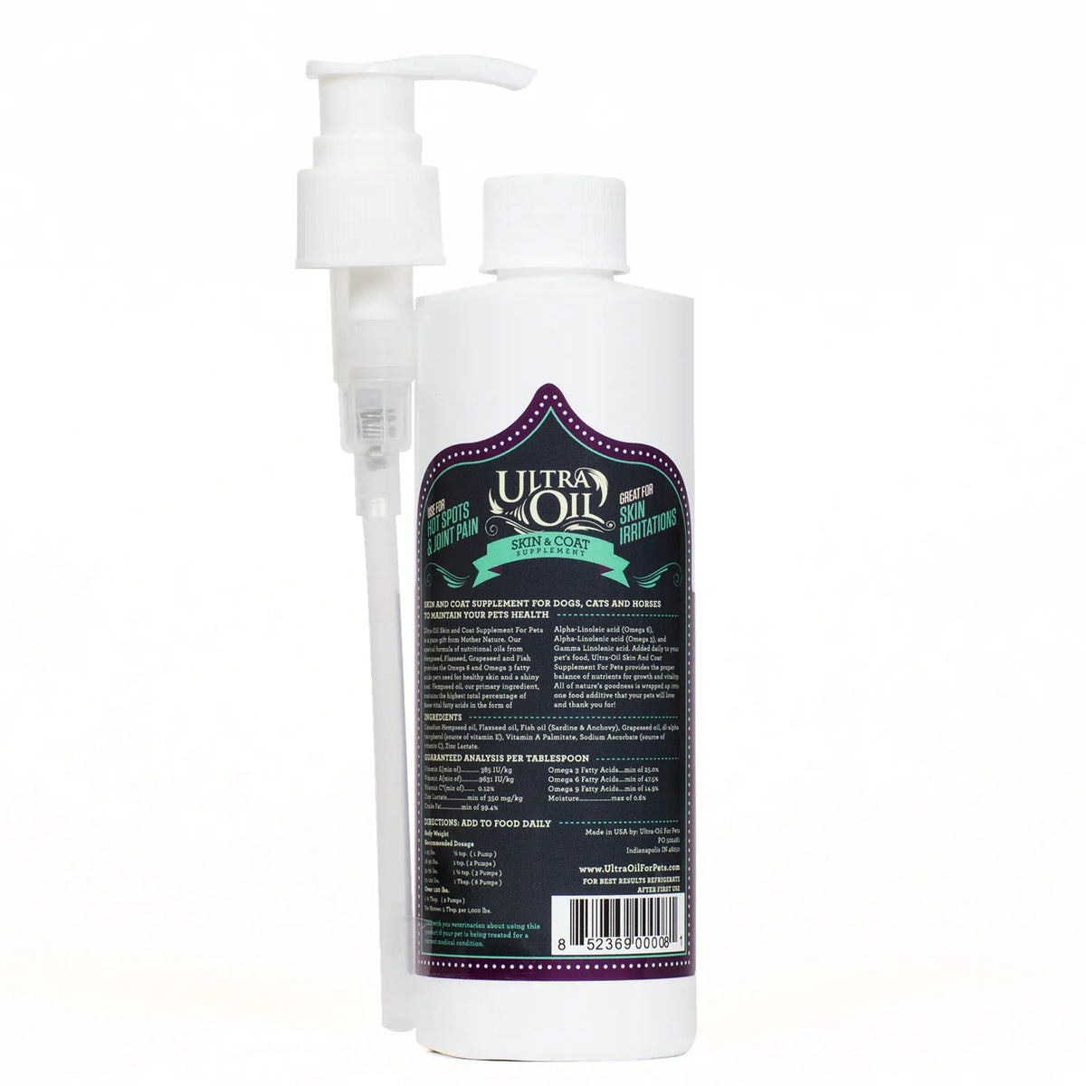Ultra Oil Skin and Coat Supplement For Dogs and Cats product image 4