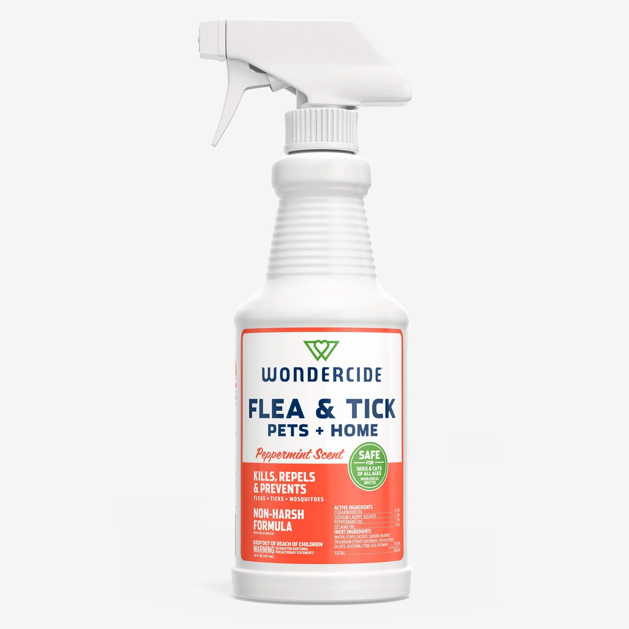 Wondercide Flea & Tick for Pets + Home Peppermint 16oz
