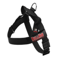 Black BullHug Dog Harness – Non-Choking, Adjustable