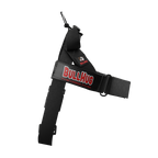 Black BullHug Dog Harness – Non-Choking, Adjustable
