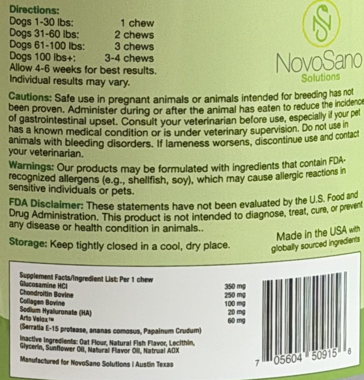 Dog Joint Supplement product image 3