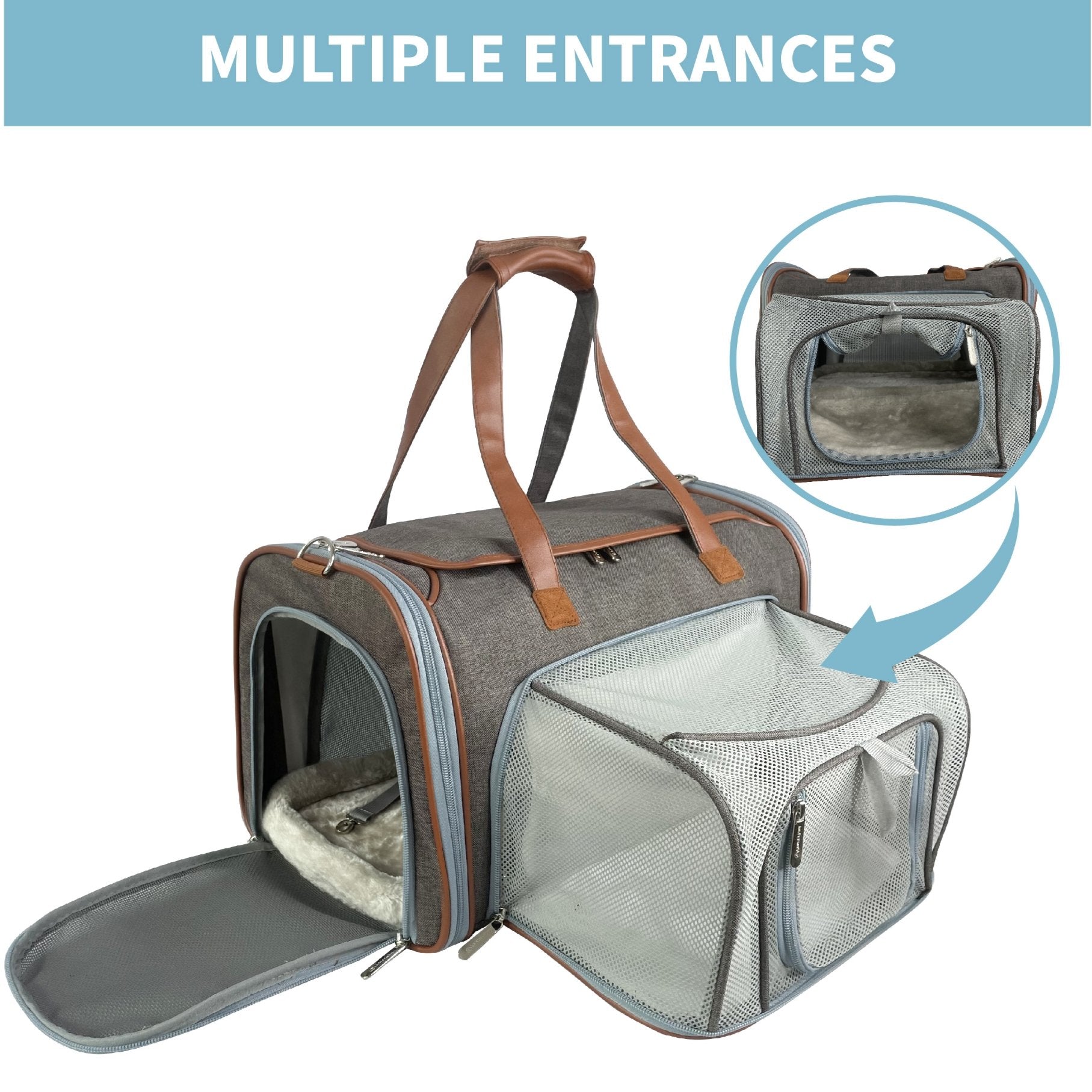 Mr. Peanut's Gold Series Big Apple XL Expandable Pet Carrier V3.0 product image 7