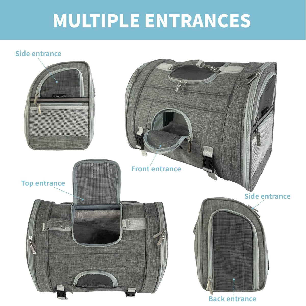 Horizontal Backpack Pet Carrier product image 9