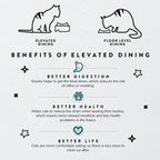 Elevated Cat Food Table product image 2