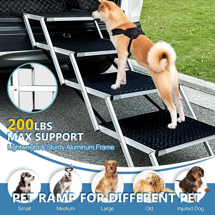 Portable Vehicle Dog Stairs product image 5