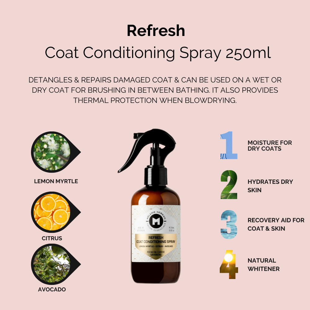 Dog coat conditioning spray product image 1