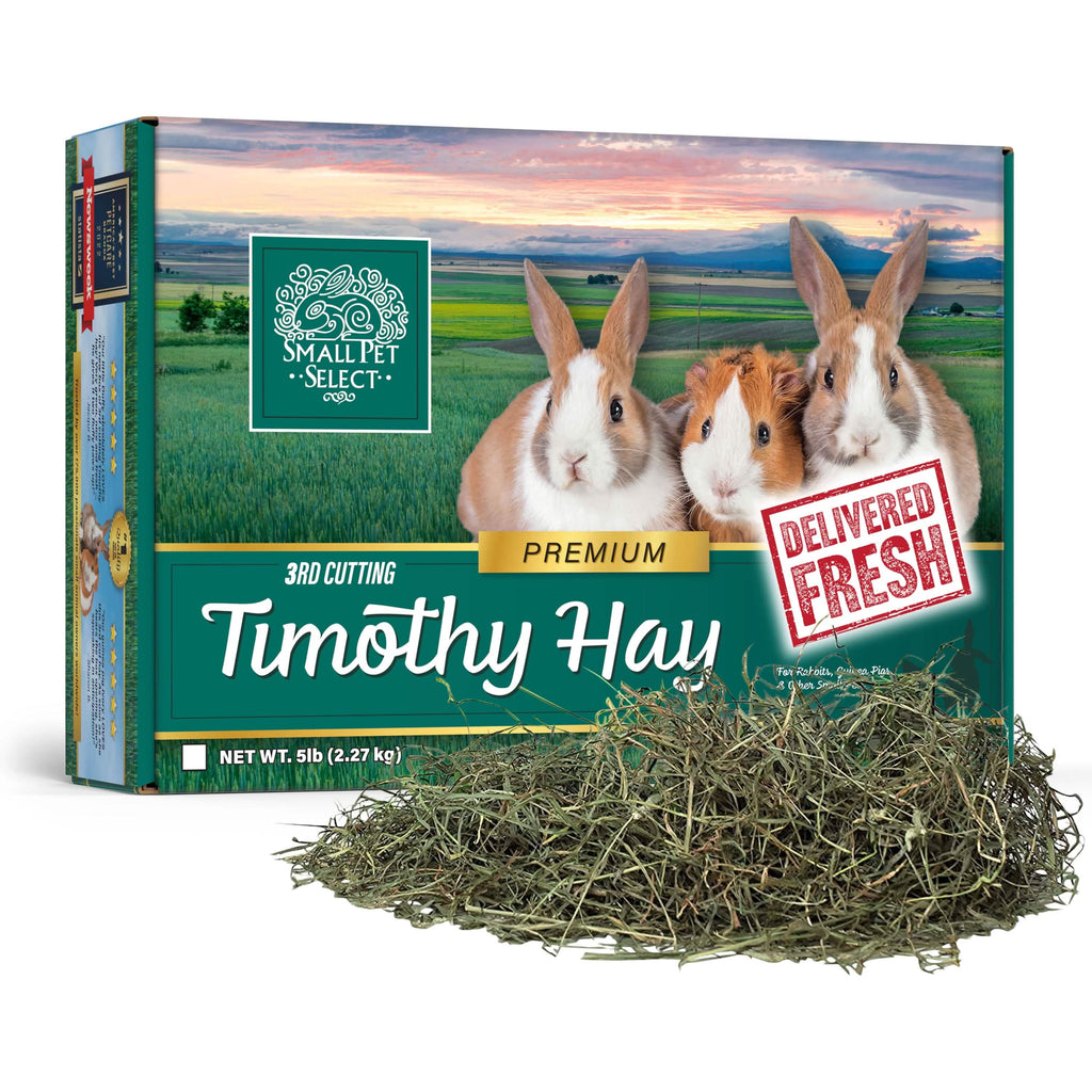 Third-Cutting Timothy Hay for Small Animals, 2lb