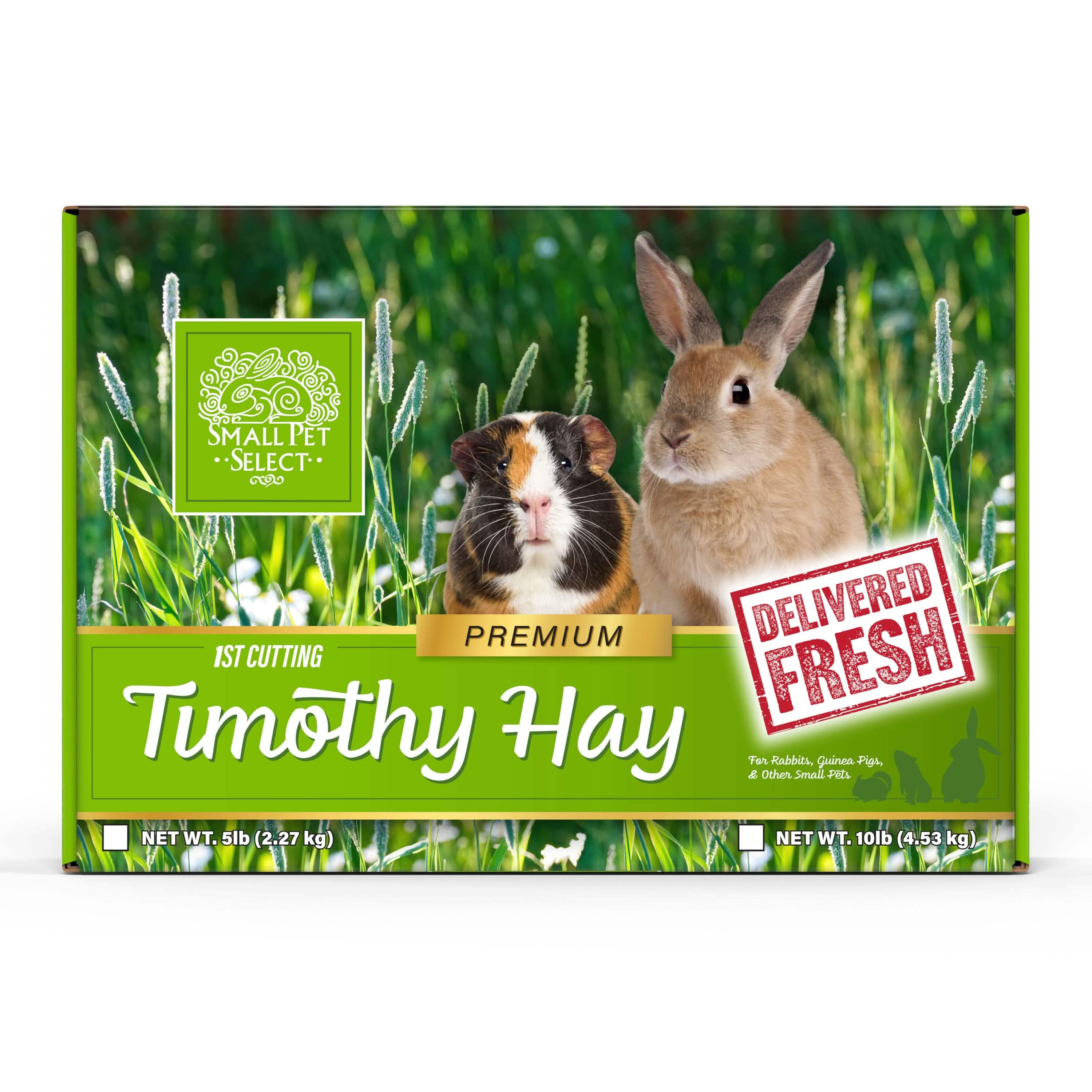 First-Cutting Timothy Hay for Small Animals, 2lb