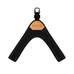charlie's backyard black easy buckle dog harness