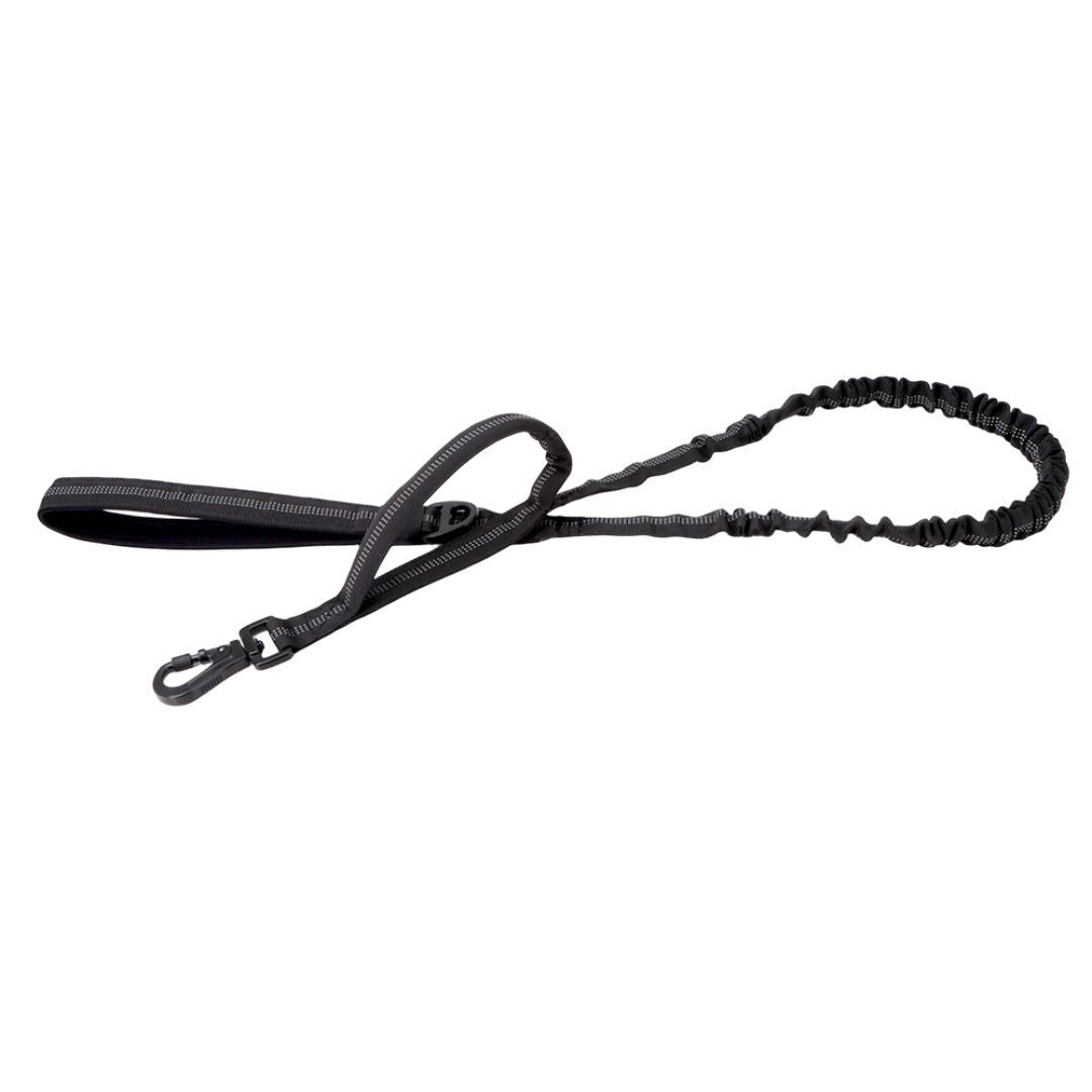 Tactical Bungee Dog Leash K9 Black