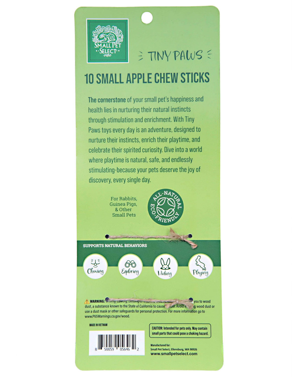 Organic Apple Wood Chew Sticks product image 2