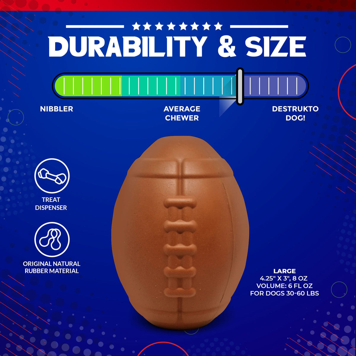 Football Dog Toy product image 7