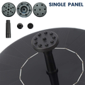 One-Piece Solar Bird Bath Fountain Kit product image 1