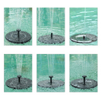 One-Piece Solar Bird Bath Fountain Kit product image 5