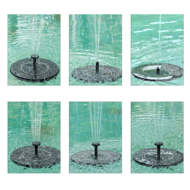 One-Piece Solar Bird Bath Fountain Kit product image 5