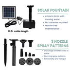 Solar Fountain Pump Kit product image 8