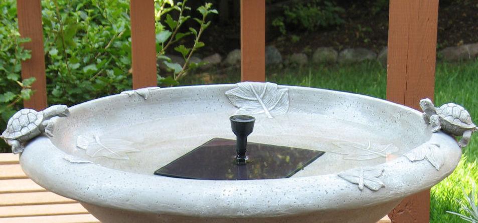 Solar Bird Bath product image 3