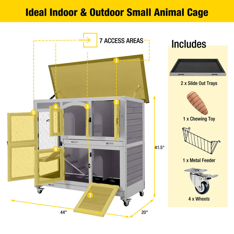 Rabbit Hutch and Pet Playpen product image 5