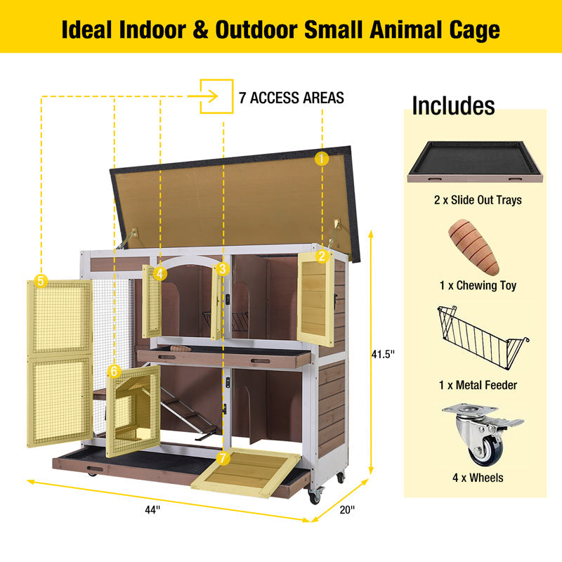Rabbit Hutch and Pet Playpen product image 18