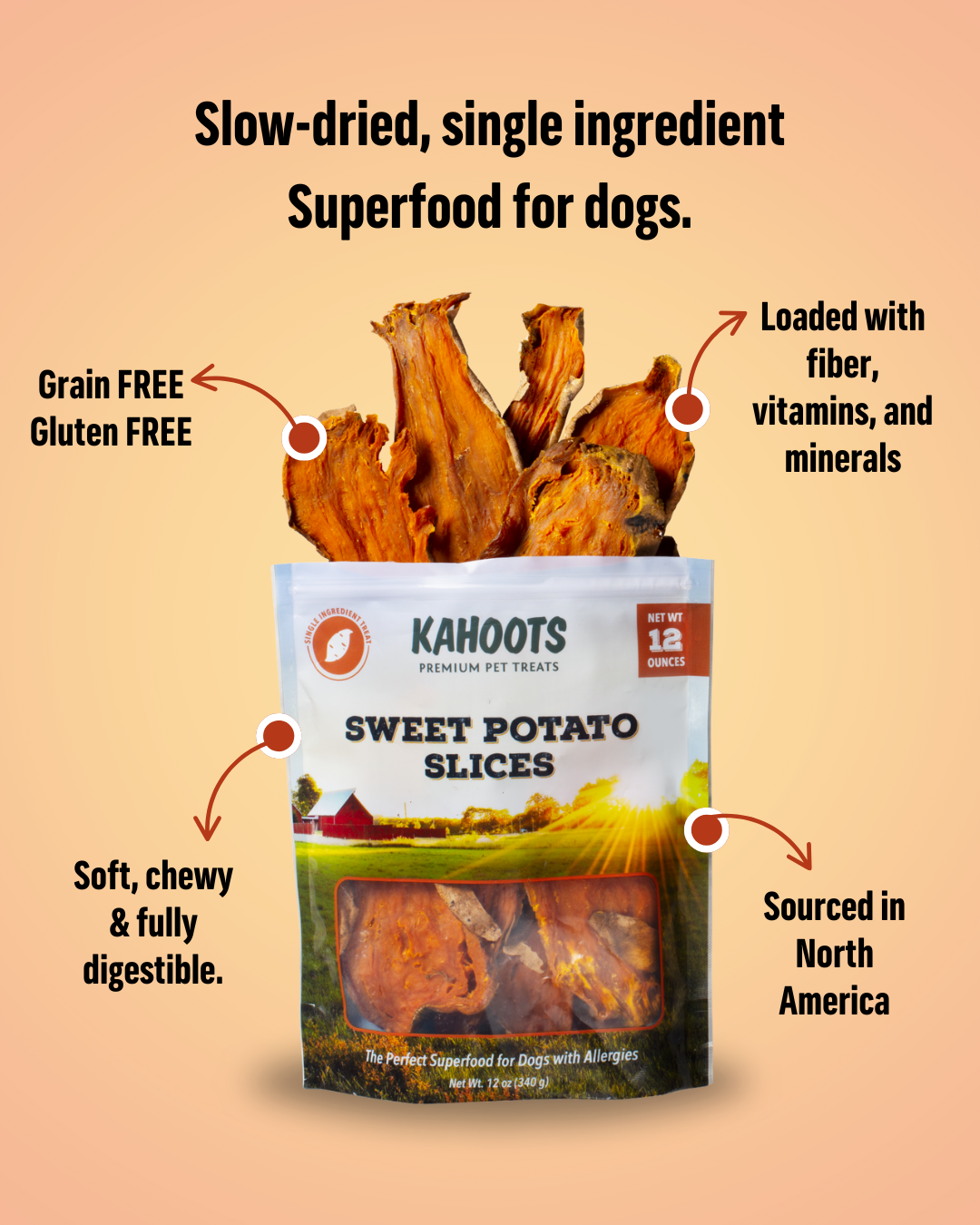 Sweet Potato Dog Chews product image 3