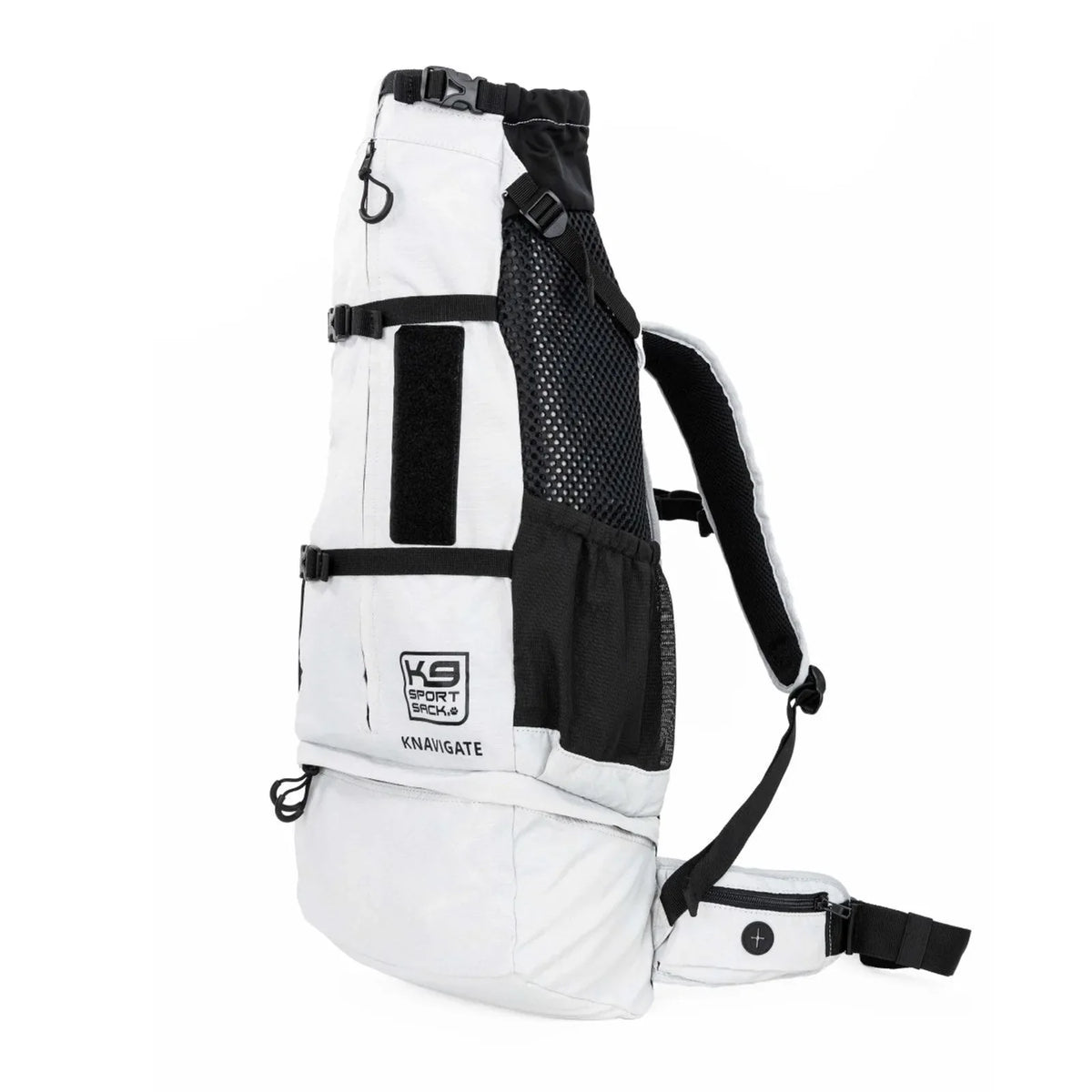 Knavigate | Advanced Dog Carrier with Internal Frame & Hip Belt X-Large (23"-25" from collar to tail) / Lunar Rock variant
