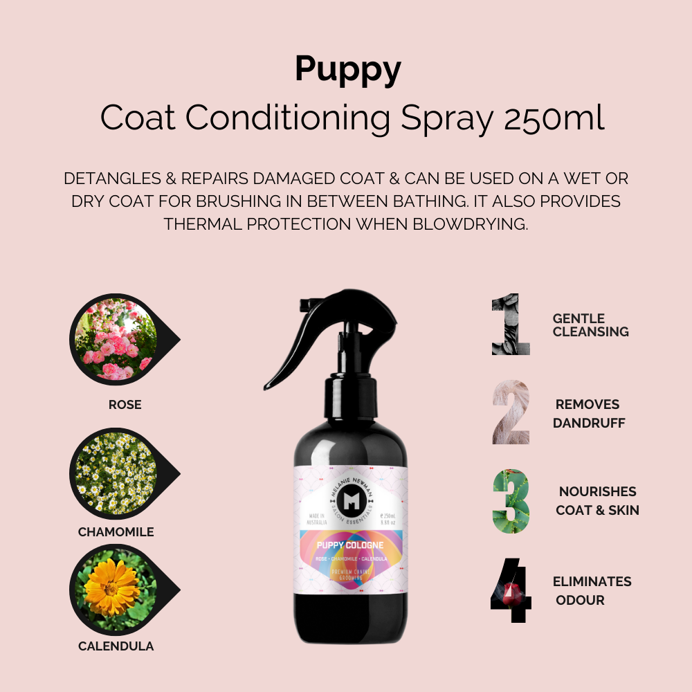 Puppy coat conditioning spray product image 1