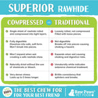Compressed Rawhide Sticks product image 5