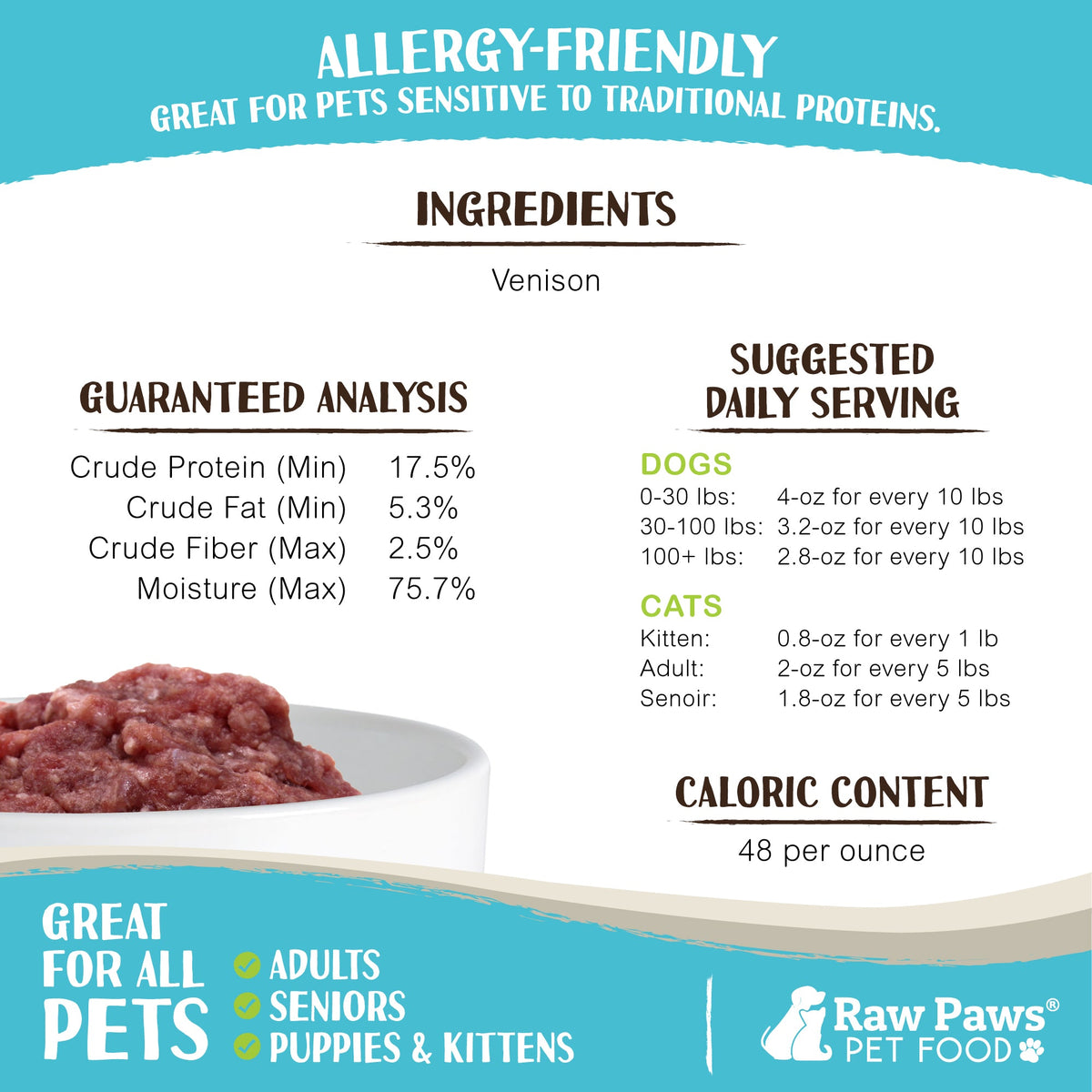 Ground Venison Pet Food product image 3