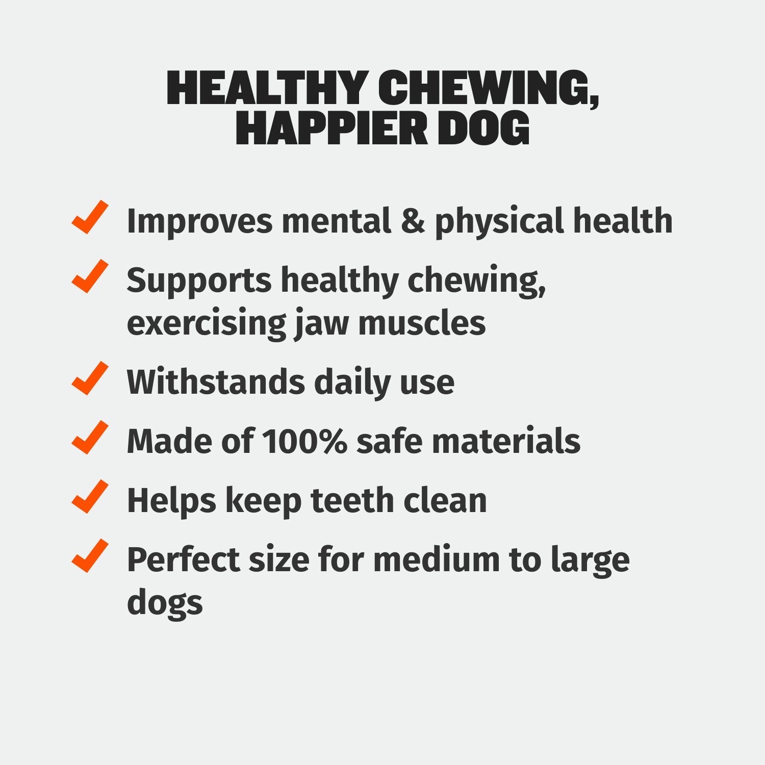 Heavy-Duty Dog Chew Ring Toy product image 6