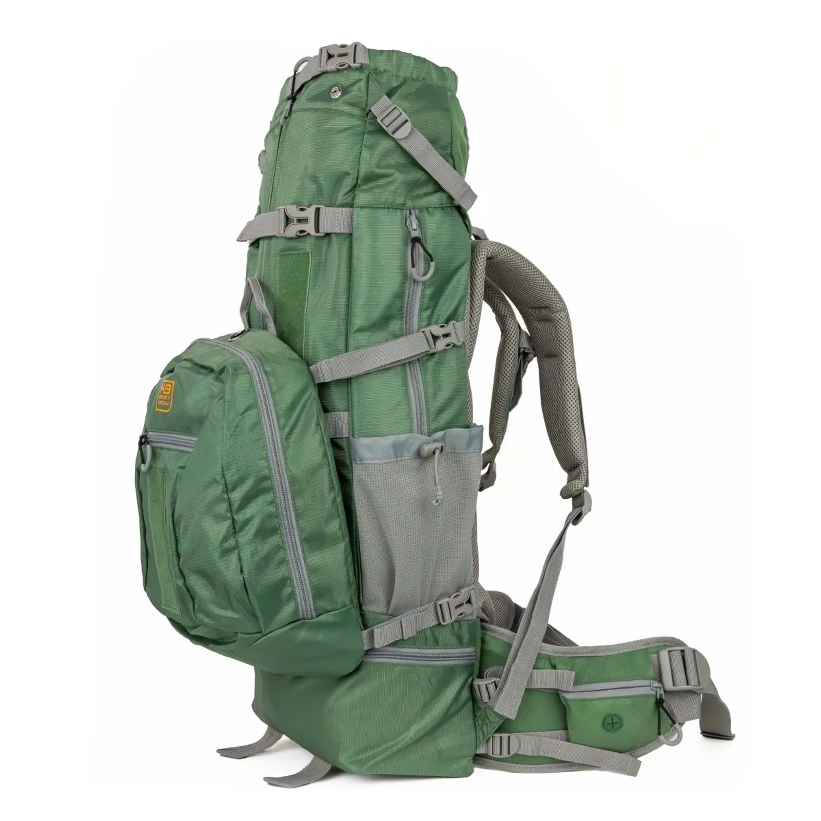 Kolossus | Big Dog Carrier & Backpacking Pack XX-Large (26"-29" from collar to tail) / Myrtle Green variant