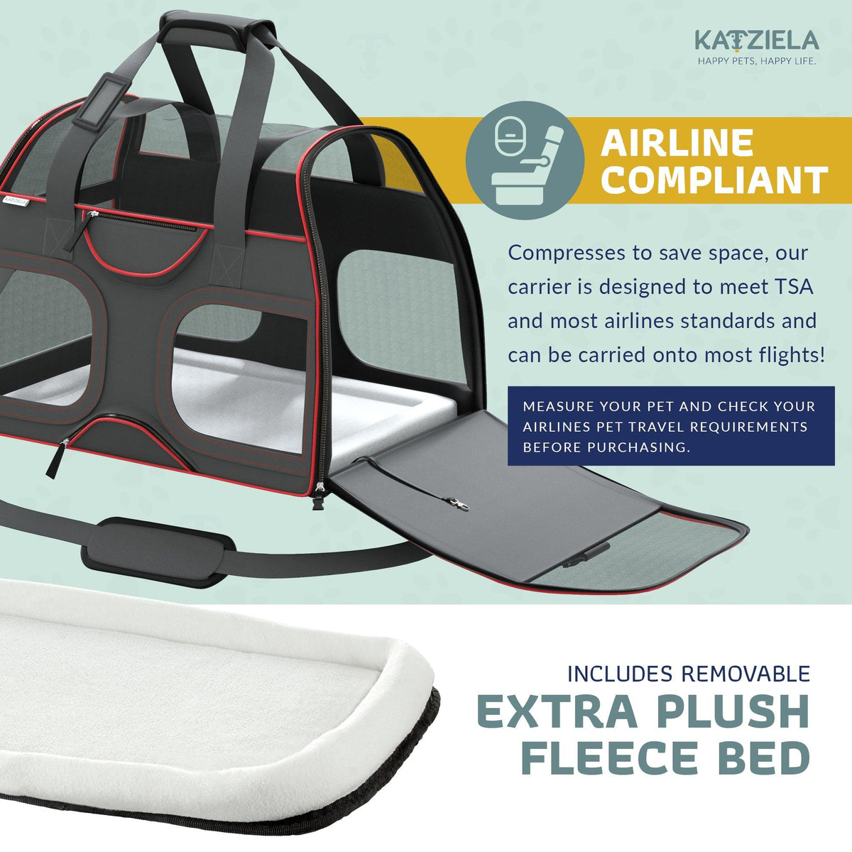 Wheeled Pet Carrier product image 7